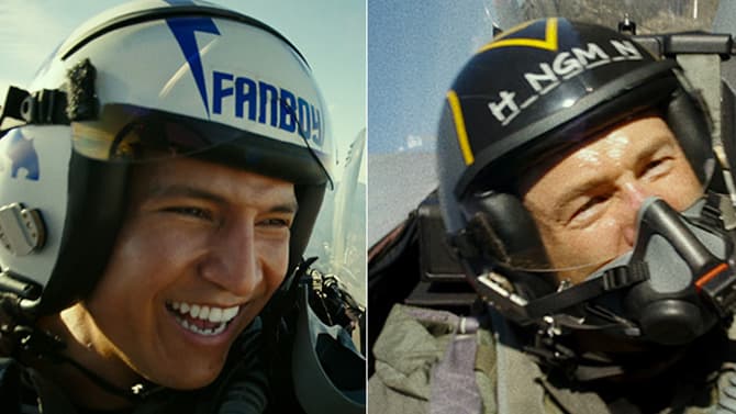 TOP GUN: MAVERICK Stars Glen Powell & Danny Ramirez On Acting While Piloting F-18s (Exclusive)