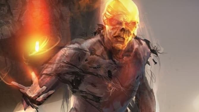 AVENGERS: INFINITY WAR Concept Art Reveals A Red Skull Who Looks A Lot More Like Ghost Rider