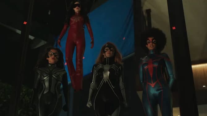 MADAME WEB VFX Reels Showcase The Movie's Final Battle And The Three Spider-Women In Action