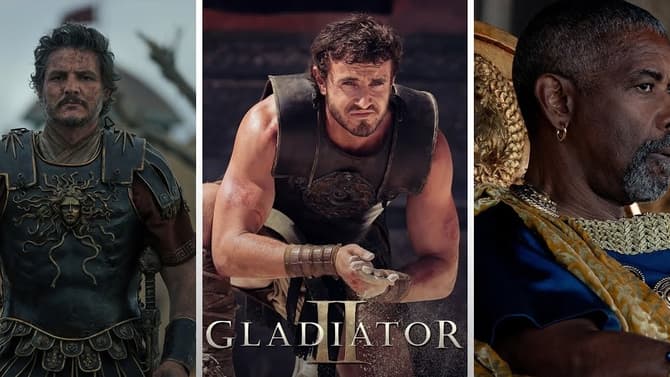GLADIATOR II: Paul Mescal Squares Off With Pedro Pascal & Denzel Washington In Epic First Trailer