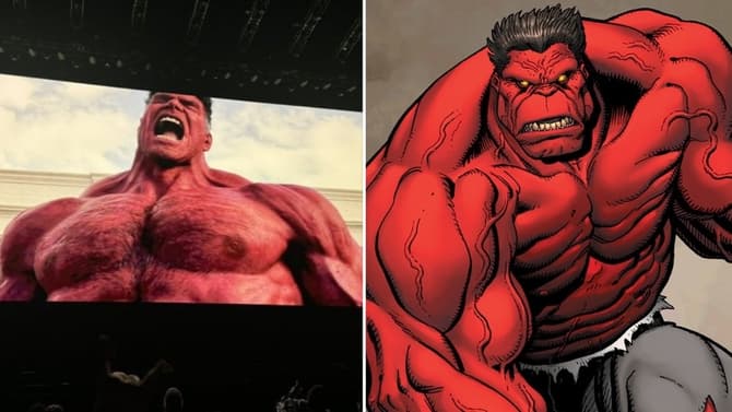 CAPTAIN AMERICA: BRAVE NEW WORLD Leaked D23 Footage Reveals First Look At Harrison Ford's Red Hulk