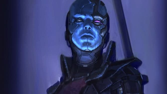 GUARDIANS OF THE GALAXY: Nebula Concept Art Reveals A STAR WARS-Inspired Take On The Villain