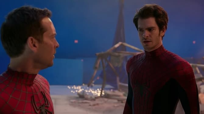 SPIDER-MAN: NO WAY HOME Gag Reel Features Multiversal Hilarity With Tobey Maguire And Andrew Garfield
