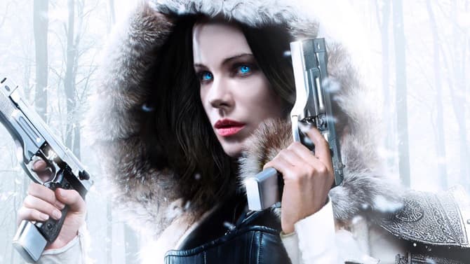 Kate Beckinsale Protects Her Bloodline On The First White-Hot Poster For UNDERWORLD: BLOOD WARS