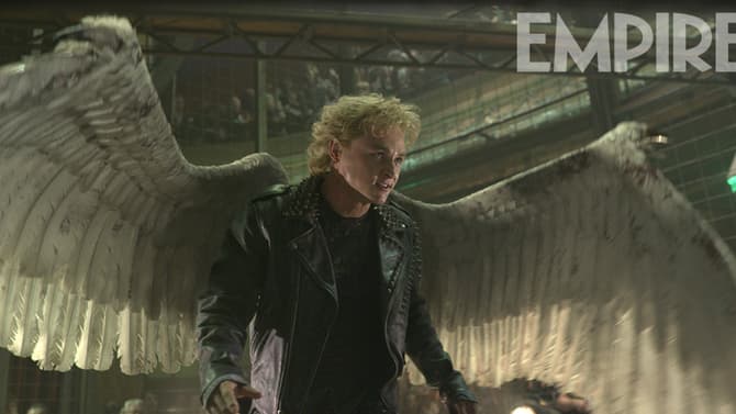 UPDATE: New Behind-The-Scenes Photo From X-MEN: APOCALYPSE Reveals Angel's First Fight Club Opponent