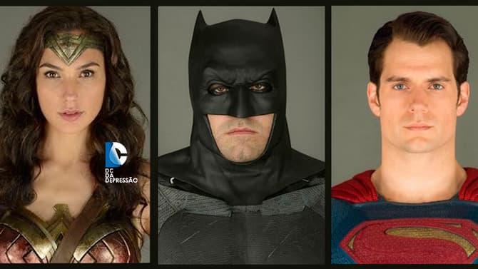 DC's Trinity Pose For Their Headshots In New BATMAN V SUPERMAN: DAWN OF JUSTICE Photo & Video