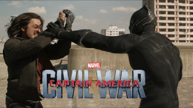 The 'Black Panther' Takes On The 'Winter Soldier' In An Extended CAPTAIN AMERICA: CIVIL WAR Clip