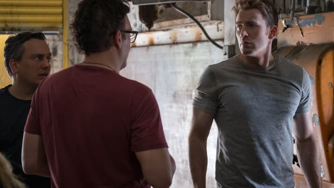 Chris Evans Looks Super Buff In New Behind-The-Scenes Photos From CAPTAIN AMERICA: CIVIL WAR