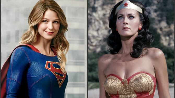 First Look At Former WONDER WOMAN Lynda Carter On The Set Of SUPERGIRL Season 2