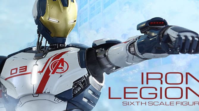 Check Out This AVENGERS: AGE OF ULTRON Iron Legion Figure by Sideshow Collectibles & Hot Toys!