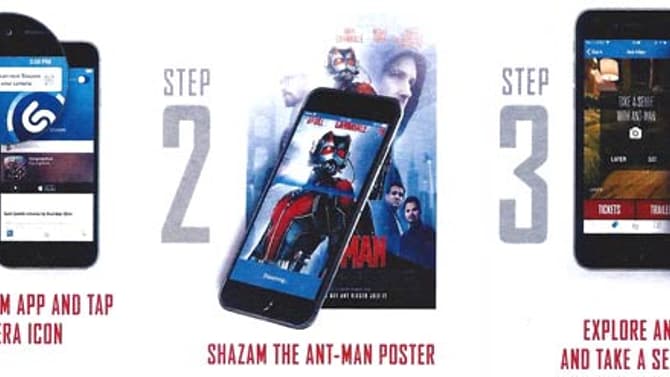 Want A Selfie With ANT-MAN? Shazam Update Does That And More!