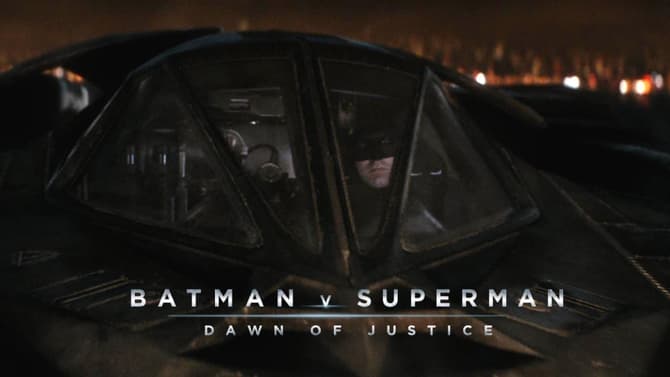 New BATMAN V SUPERMAN: DOJ Collectible Reveals A Better Look At The 'Batjet'