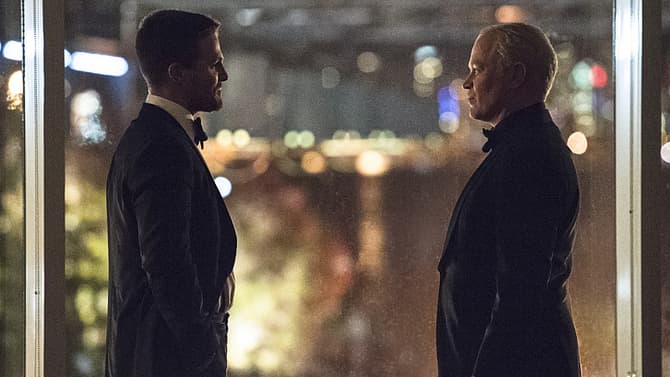 Damien Darhk And Oliver Queen Meet In New ARROW Clip