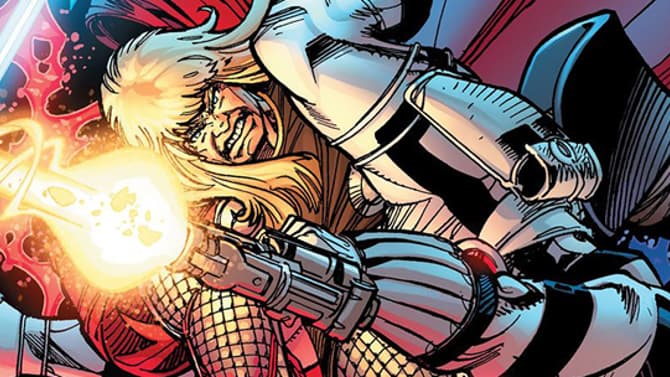 COMICS: Variant Cover Art Of AVENGERS VS. X-MEN Tie-In Shows Thor Up Against The Protector