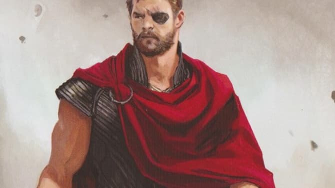 AVENGERS: INFINITY WAR Hi-Res Concept Art Features Ultimate And Pirate Versions Of Thor Along With Jarnbjorn