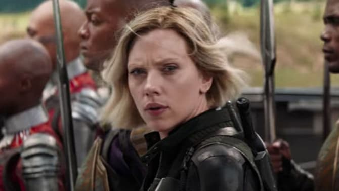 Scarlett Johansson Describes The Filming Of AVENGERS: INFINITY WAR As A &quot;Bittersweet&quot; Experience