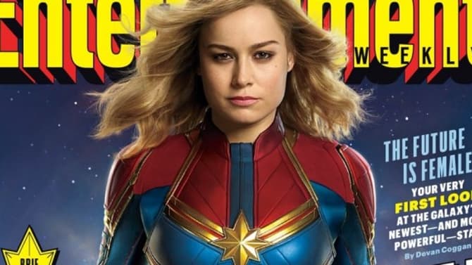 CAPTAIN MARVEL: Brie Larson Powers Up In This First Official Look At The Hero; New Plot Details Revealed