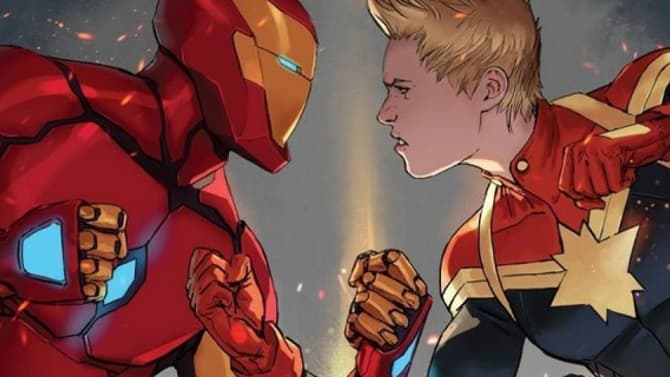 AVENGERS 4 Fan-Made Poster Finally Teams CAPTAIN MARVEL Up With IRON MAN