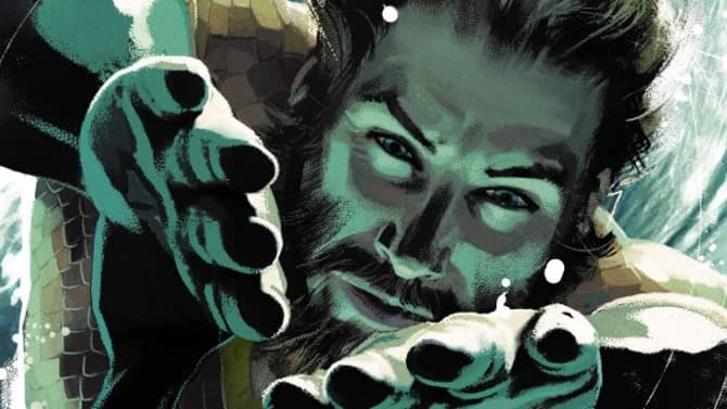 AQUAMAN Promo Art Shows Arthur Curry Decked Out In His Classic Comic Book Costume