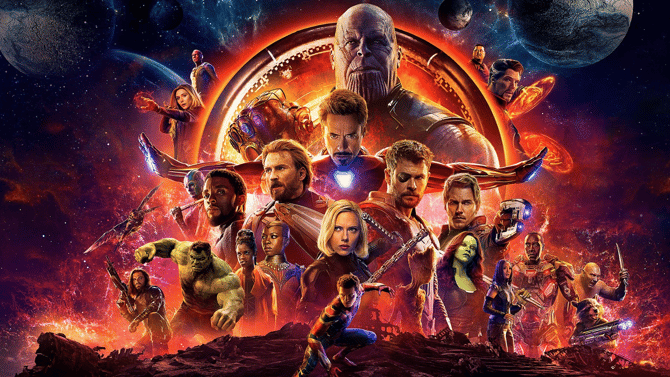 The Official AVENGERS: INFINITY WAR Poster Features A Pretty Silly Error In Regards To Thor's Eye