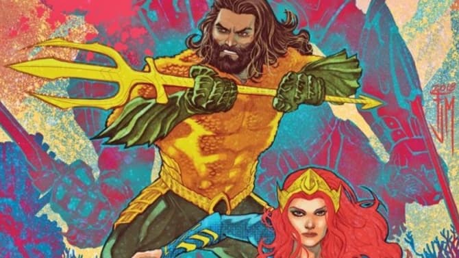 AQUAMAN: New Promo Art, Behind The Scenes Stills, Comic Book Covers, And More Revealed