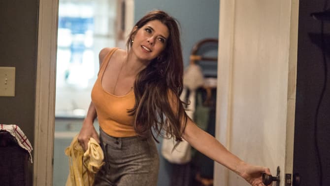 SPIDER-MAN: HOMECOMING Photos Offer New Looks At Marisa Tomei As Aunt May & At Peter Parker's Crew