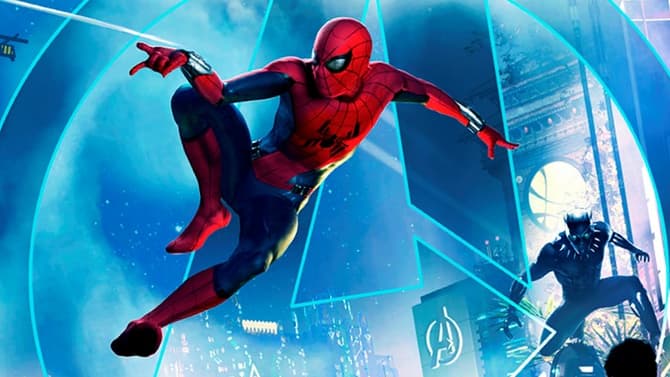 Possible SPIDER-MAN: HOMECOMING Sequel Costume Design Revealed By Disneyland Expansion Concept Art