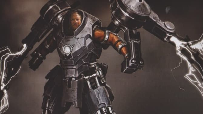 IRON MAN 2: Awesome Alternate Designs For Whiplash's Mark I And Mark II Suits Have Been Revealed