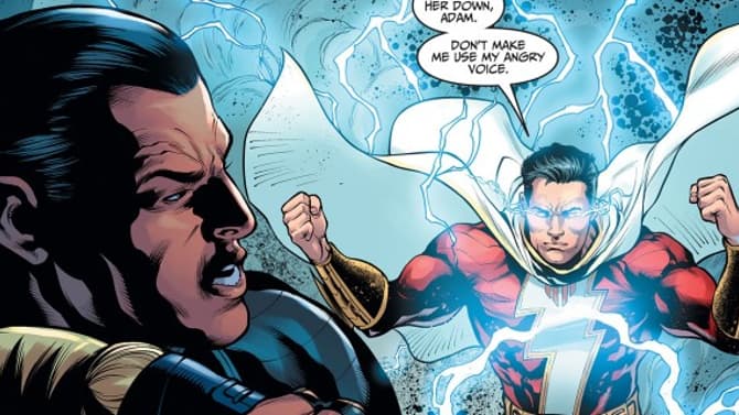 SHAZAM! Star Zachary Levi Is Excited For The Rock To Suit Up As Black Adam So He Can &quot;Kick [His] Ass&quot;