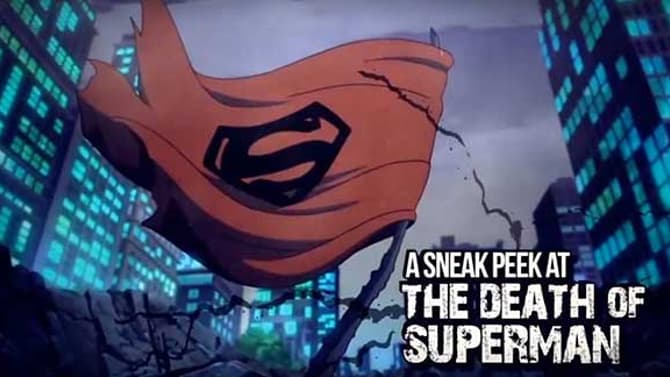 THE DEATH OF SUPERMAN Sneak Peek Reveals The First Footage From DC's Upcoming Animated Feature