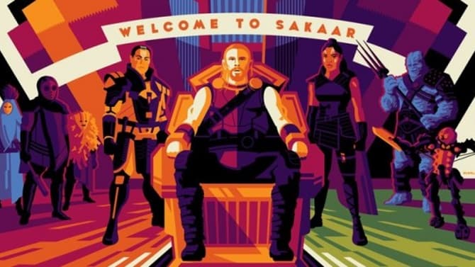 Stunning Cast And Crew Poster For THOR: RAGNAROK Takes Us Back To Sakaar