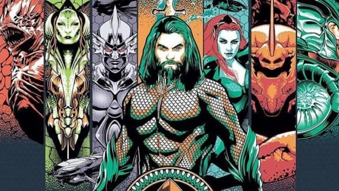 AQUAMAN Promo Poster Features Jason Momoa Rocking That Comic Book Accurate Costume