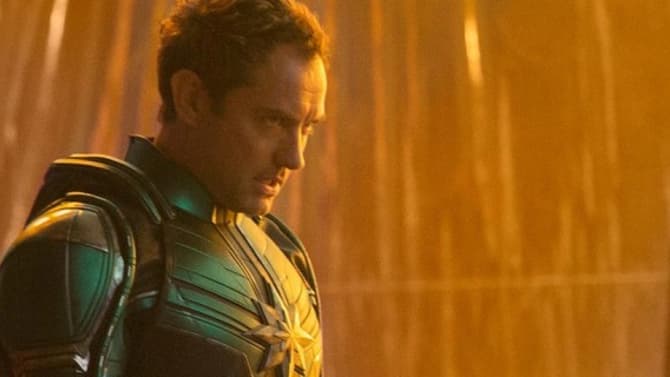 CAPTAIN MARVEL: Jude Law Teases His &quot;Devout Warrior&quot; Character But Is He Playing Mar-Vell?