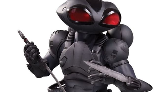 AQUAMAN: New Statues Offer A Detailed Look At Black Manta's Comic Accurate Suit And So Much More