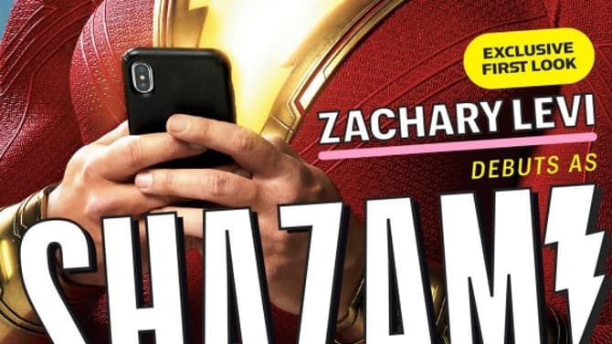 SHAZAM! Blows A Bubble On The Cover Of Entertainment Weekly's Comic-Con Issue