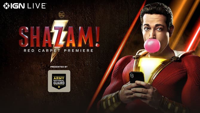 SHAZAM!: Come Watch The Red Carpet World Premiere LIVE Right Now