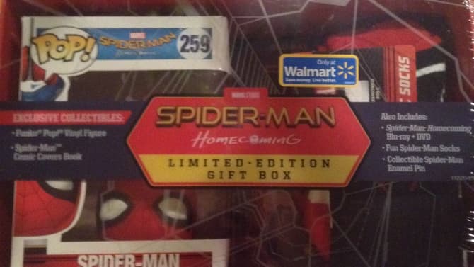 Spider-Man: Homecoming Walmart Gift Box Unboxing and Suit Sweepstakes Details