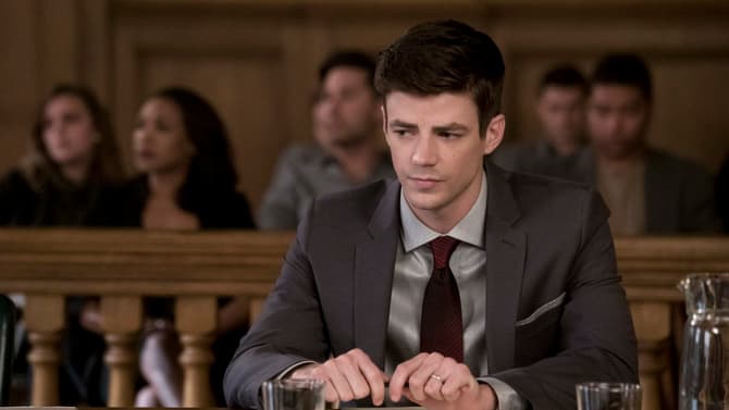 THE FLASH: Barry Allen Is Put On Trial In New Photos From Season 4, Episode 10: &quot;The Trial Of The Flash&quot;