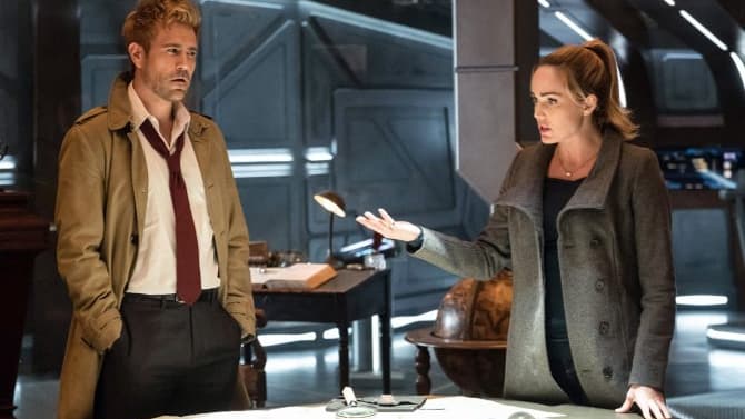 LEGENDS OF TOMORROW: Constantine Boards The Waverider In New Photos From Season 3 Episode 10: &quot;Daddy Darhkest&quot;