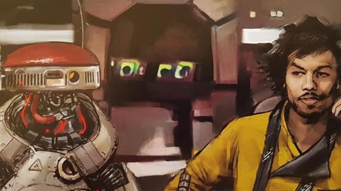 New SOLO: A STAR WARS Concept Art Features Lando Calrissian And Some Wacky Alternate Designs For L3-37