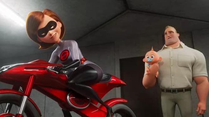 Latest INCREDIBLES 2 Poster Offers A First Look At The Sequel's Villain And Some New Heroes