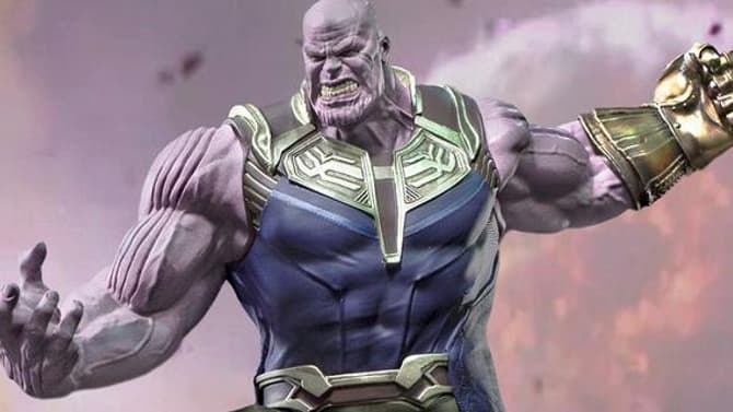 Never Before Seen AVENGERS: INFINITY WAR Set Photos And Stills Reveal How Josh Brolin Brought Thanos To Life