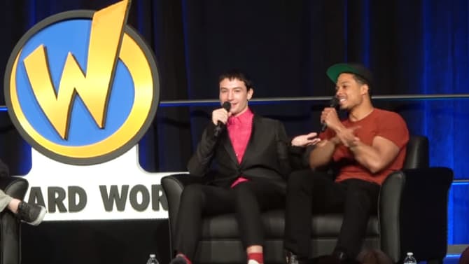 JUSTICE LEAGUE's Ray Fisher And Ezra Miller On The Marvel Characters They'd Like To Play