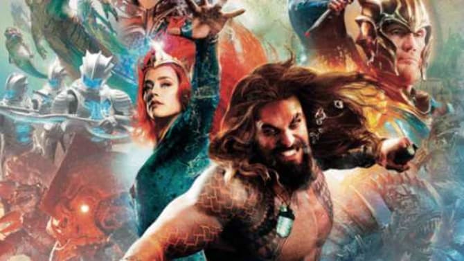 AQUAMAN Promo Art Provides Another Look At Arthur Curry's Classic Orange & Green Costume