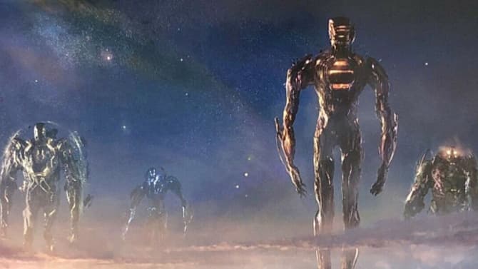 THE ETERNALS: Marvel Releases Better Look At D23 Celestial Concept Art