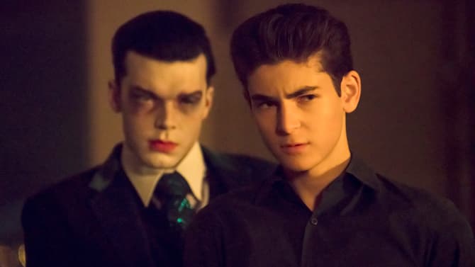 GOTHAM: The Joker Confonts Bruce Wayne In A New Trailer & Photos From The Season 4 Finale: &quot;No Man's Land&quot;