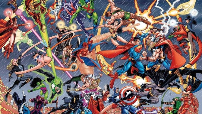 Who's Who? The largest collection of DC and Marvel CBM(/tv) Characters in one Wallpaper