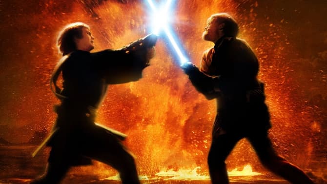 A Newly Spotted STAR WARS: REVENGE OF THE SITH Blooper Reveals Unintentional Cameo During Mustafar Duel