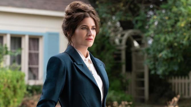 AGATHA ALL ALONG Star Kathryn Hahn On Making MCU History By Baring Her Butt: &quot;I Came Up With It&quot;