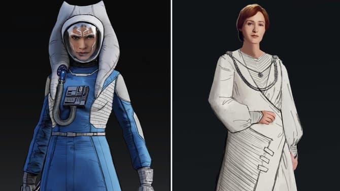 AHSOKA Concept Art Showcases Ahsoka Tano's Spacesuit And Alternate Chancellor Mon Mothma Designs